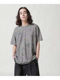 ANCELLM/アンセルム/BOTANICAL T-SHIRT GARDEN TOKYO ガーデン トップス カットソー・Tシャツ ホワイト グレー【送料無料】[Rakuten Fashion]