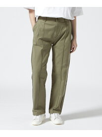 【SALE／50%OFF】MINI HERINBONE TROUSER PANTS/ ミニヘリンボーントラウザーパンツ AVIREX アヴィレックス パンツ その他のパンツ ホワイト ブラック グリーン【RBA_E】【送料無料】[Rakuten Fashion]