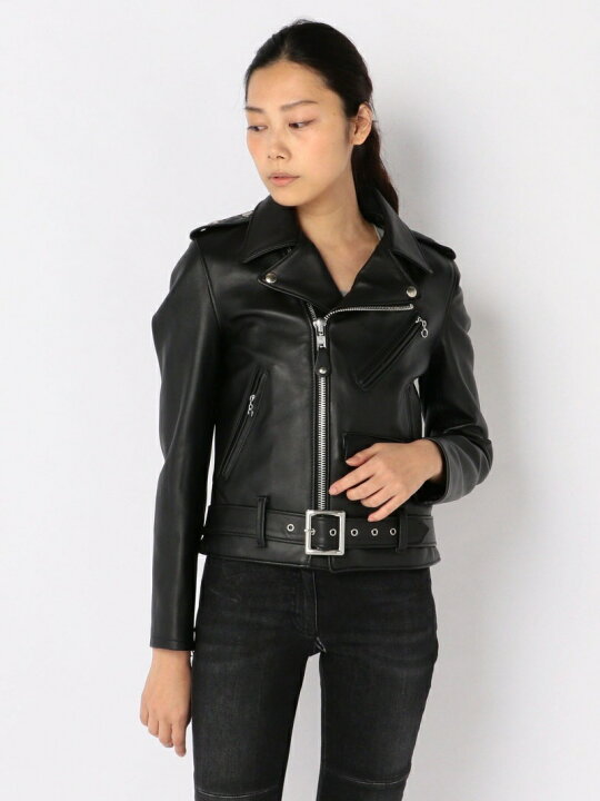 楽天市場】SCHOTT/ショット/213UW WOMENS LAMB SKIN ONE STAR RIDERS 