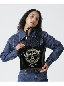 VAQUERA×MOUSSY/���@�P��×�}�E�W�[/VQ MINI SHOPPING BAG ROYAL FLASH ���C�����t���b�V�� �o�b�O ���̑��̃o�b�O ���b�h �u���b�N�y���������z[Rakuten Fashion]