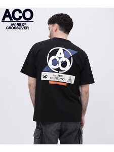 �ySALE�^20%OFF�z�sCROSSOVER�tPATCH T-SHIRT / �N���X�I�[�o�[ �p�b�` T�V���c / AVIREX / �A���B���b�N�X AVIREX �A���B���b�N�X �g�b�v�X �J�b�g�\�[�ET�V���c �u���b�N �O���[ �u���E�� �z���C�g�yRBA_E�z