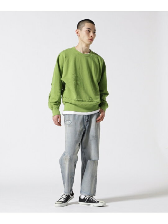 楽天市場】ANCELLM/アンセルム/AGING SELVEDGE TAPERED 5P DENIM PANTS  