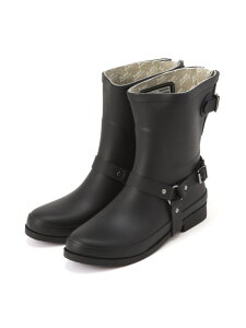 ROCKFISH WEATHERWEAR/���b�N�t�B�b�V�� �E�F�U�[�E�F�A/HARNESS WELLINGTON BOOTS MIDDLE ROYAL FLASH ���C�����t���b�V�� �V���[�Y�E�C �u�[�c �u���b�N�y���������z[Rakuten Fashion]