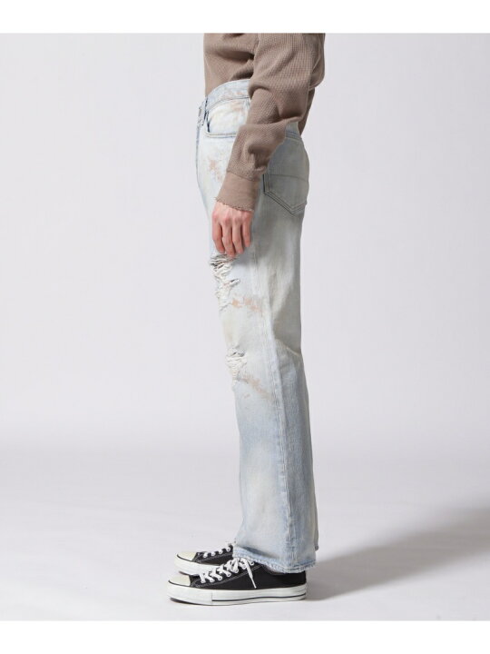 楽天市場】ANCELLM/アンセルム/CRASH SELVEDGE SHOE CUT 5P DENIM 