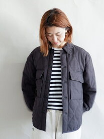 【SALE／30%OFF】MANASTASH/マナスタッシュ W's PADDING JKT パディングジャケット BEAVER ビーバー ジャケット・アウター ブルゾン・ジャンパー グレー ホワイト【RBA_E】【送料無料】[Rakuten Fashion]