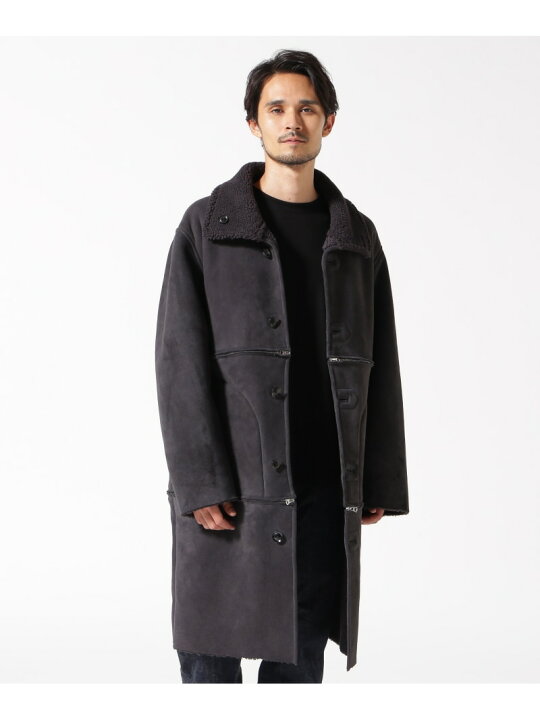 楽天市場】YOKE/ヨーク/Reversible & Detachable Mouton Coat GARDEN 