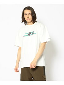 【SALE／30%OFF】ModernAmusement/モダンアミューズメント/LINE LOGO TEE RAWLIFE ロイヤルフラッシュ トップス カットソー・Tシャツ ホワイト ブラック グレー【RBA_E】【送料無料】[Rakuten Fashion]