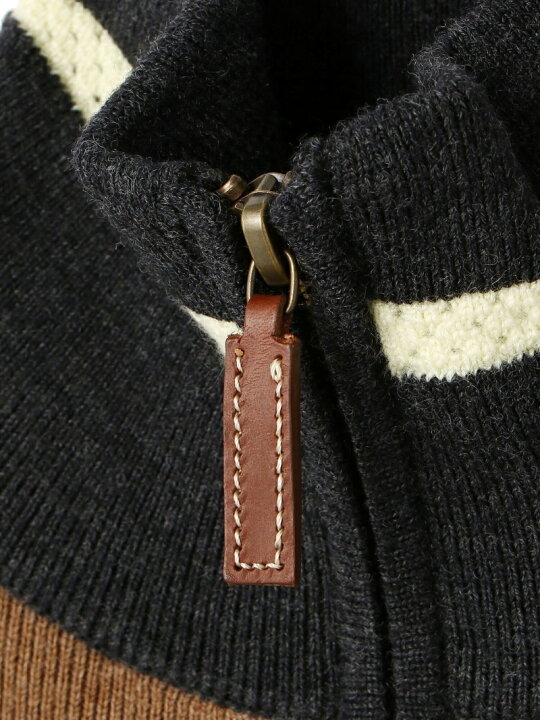 楽天市場】WALES BONNER/ウェールズ・ボナー/GEORGE ZIP KNIT CARDIGAN 