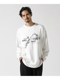 DankeSchon*A4A/ダンケシェーン*エーフォーエーAS WELL L/S TEE LHP エルエイチピー トップス カットソー・Tシャツ ホワイト ブラック【送料無料】[Rakuten Fashion]