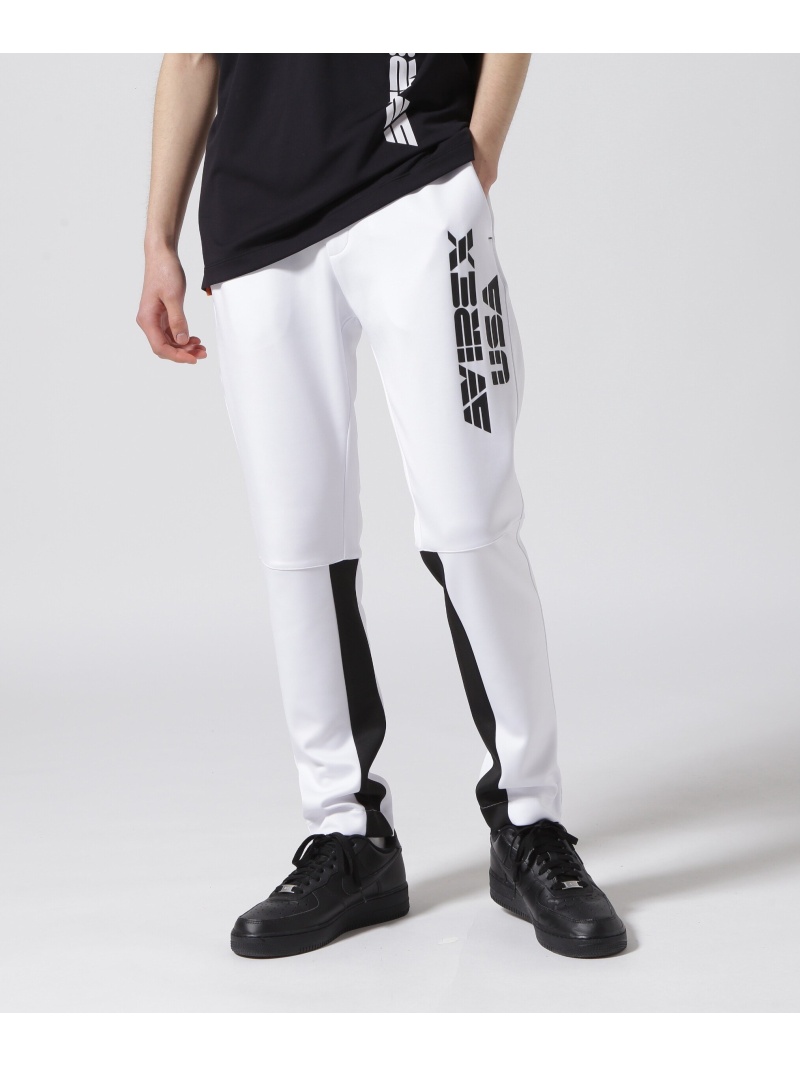 《GOLF WEAR》PTU LOGO PANTS  PTU ロゴ パンツ  AVIREX   アヴィレックス AVIREX アヴィレックス パンツ その他のパンツ ホワイト ブラック グレー[Rakuten Fashion]