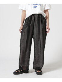 【SALE／30%OFF】DROIT BELLO(ドロイトベロ) サイドラインシアーパンツ B'2nd ビーセカンド パンツ その他のパンツ ブラック ベージュ【RBA_E】【送料無料】[Rakuten Fashion]