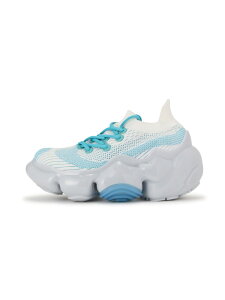 grounds/�O���E���Y/MOOPIE EL/WHITE LIGHT BLUE ROYAL FLASH ���C�����t���b�V�� �V���[�Y�E�C �X�j�[�J�[ �z���C�g�y���������z[Rakuten Fashion]