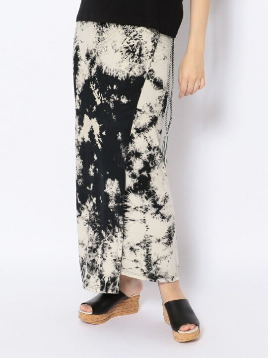 楽天市場】【別注】KMRii/ケムリ/TIE DYE VISCOSE SKIRT/RFL ROYAL  