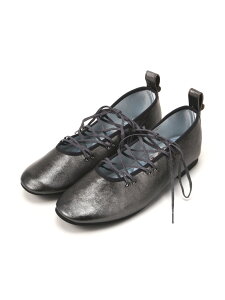 ROCKFISH WEATHERWEAR/���b�N�t�B�b�V�� �E�F�U�[�E�F�A/LACEUP FLAT PU ROYAL FLASH ���C�����t���b�V�� �V���[�Y�E�C ���̑��̃V���[�Y�E�C �V���o�[ �u���b�N�y���������z[Rakuten Fashion]