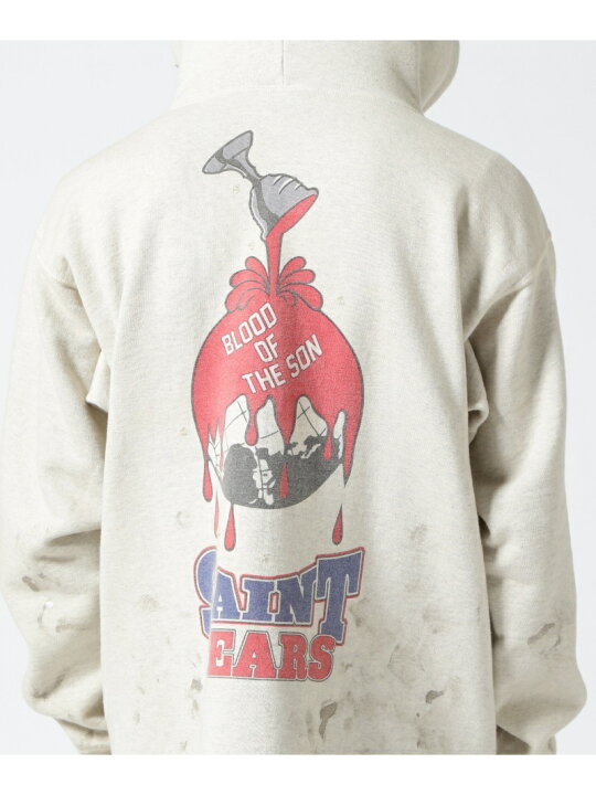 楽天市場】SAINT MICHAEL/セント マイケル/HOLY GRAIL HOODIE GRY 