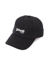 TWILL CAP/ツイルキャップ Schott ショット 帽子 その他の帽子 ブラック ベージュ[Rakuten Fashion]