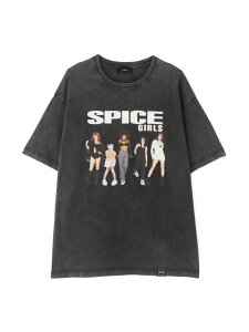 U/MUSIC(���[�~���[�W�b�N)/Spice Girls Members/SS Tee ROYAL FLASH ���C�����t���b�V�� �g�b�v�X �J�b�g�\�[�ET�V���c �u���b�N�y���������z[Rakuten Fashion]