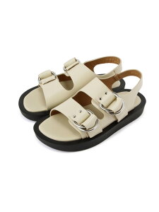�ySALE�^30%OFF�zCAMINANDO/�J�~�i���h DOUBLE RING PLATFORM SANDALS BEAVER �r�[�o�[ �V���[�Y�E�C ���̑��̃V���[�Y�E�C �z���C�g �u���b�N�yRBA_E�z�y���������z[Rakuten Fashion]