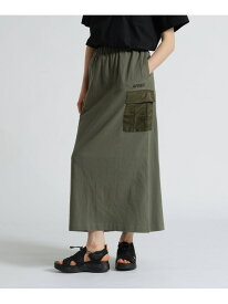 【SALE／30%OFF】《WEB&DEPOT限定》JERSEY CARGO SKIRT/ジャージ カーゴスカート AVIREX アヴィレックス スカート その他のスカート ブラック ホワイト グリーン【RBA_E】【送料無料】[Rakuten Fashion]