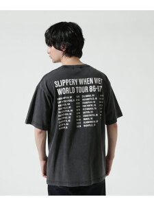 U/MUSIC(���[�~���[�W�b�N)/Bon Jovi Tour/SS Tee ROYAL FLASH ���C�����t���b�V�� �g�b�v�X �J�b�g�\�[�ET�V���c �u���b�N�y���������z[Rakuten Fashion]