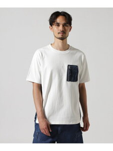 �sWEB&DEPOT����tMA-1 POCKET T-SHIRT AVIREX �A���B���b�N�X �g�b�v�X �J�b�g�\�[�ET�V���c �z���C�g �u���b�N�y���������z[Rakuten Fashion]