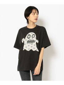 BOHEMIANS/ボヘミアンズ HEART DOT BOGEY pt LOOSE S/S Tee ハートドットボギーTシャツ BEAVER ビーバー トップス スウェット・トレーナー ホワイト グレー【送料無料】[Rakuten Fashion]