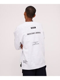 【SALE／20%OFF】BAGGY FIT MIL. POCKET CREW NECK SWEAT AVIREX アヴィレックス トップス スウェット・トレーナー ホワイト グレー ブラック【RBA_E】【送料無料】[Rakuten Fashion]