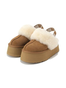 UGG(�A�O)Funkette/1113474 B'2nd �r�[�Z�J���h �V���[�Y�E�C �u�[�c �u���b�N �x�[�W���y���������z[Rakuten Fashion]
