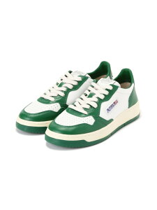 AUTRY���I�[�g���[��WOMEN'S MEDALIST_LOW_LEATHER/LEATHER BICOLOR B'2nd �r�[�Z�J���h �V���[�Y�E�C �X�j�[�J�[ �u���b�N �u���E�� ���b�h �O���[���y���������z[Rakuten Fashion]