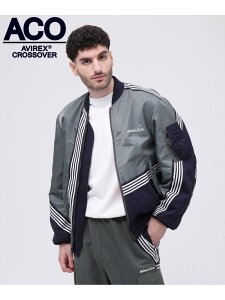 �ySALE�^40%OFF�z�sCROSSOVER�tMA-1 / MA-1 �N���X�I�[�o�[ / AVIREX / �A���B���b�N�X AVIREX �A���B���b�N�X �W���P�b�g�E�A�E�^�[ �u���]���E�W�����p�[ �O���[�� �u���b�N�yRBA_E�z�y���������z[Rakuten F