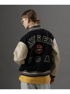 L-STADIUM JKT SIGNATURE LOGO/X^WAWPbg VOl`[S AVIREX ABbNX WPbgEAE^[ u]EWp[ ubN lCr[yz[Rakuten Fashion]