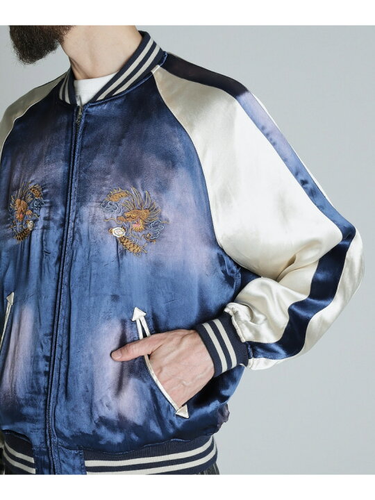 楽天市場】RAYON SUKA ASING JACKET/レーヨン エイジング スカジャン 