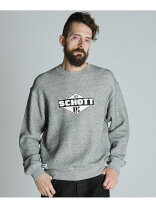 楽天市場】schott ショット（カラーグレー）（スウェット・トレーナー 