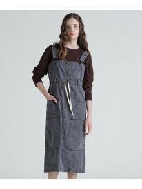 【SALE／30%OFF】BELT PRINT DENIM JUMPER SKIRT/ベルトプリントデニムジャンパースカート AVIREX アヴィレックス スカート その他のスカート ピンク ブラック ブルー【RBA_E】【送料無料】[Rakuten Fashion]