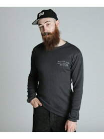 【SALE／30%OFF】ARMY RIB LS T-SHIRT/アーミーリブ LS Tシャツ Schott ショット トップス カットソー・Tシャツ ブラウン グレー【RBA_E】【送料無料】[Rakuten Fashion]