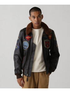 �S�[�g G-1 �g�b�v�K��/GOAT G-1 TOP GUN AVIREX �A���B���b�N�X �W���P�b�g�E�A�E�^�[ ���C�_�[�X�W���P�b�g �u���E���y���������z[Rakuten Fashion]