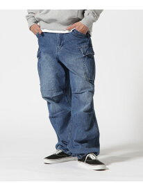 《WEB&DEPOT限定》M-65 FATIGUE DENIM PANTS / M-65 ファティーグ デニム パンツ / AVIREX AVIREX アヴィレックス パンツ ジーンズ・デニムパンツ ブラック【送料無料】[Rakuten Fashion]