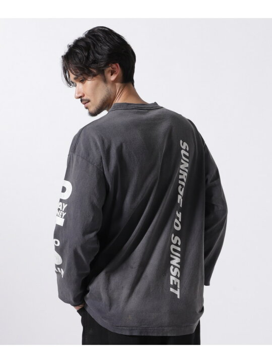 楽天市場】SAINT MICHAEL/セント マイケル*PTP/LS TEE/SR TO SS/BLK 
