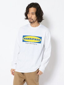 【SALE／30%OFF】MANASTASH/マナスタッシュ MANA KEA L/S TEE マナケアロングスリーブティー BEAVER ビーバー トップス カットソー・Tシャツ ホワイト【RBA_E】【送料無料】[Rakuten Fashion]