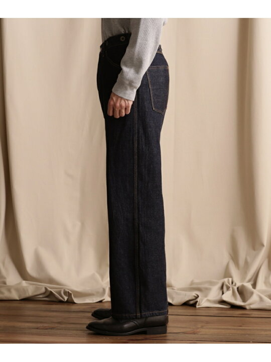楽天市場】【SALE／50%OFF】WIDE GRIDE DENIM PANTS/ワイドシルエット 