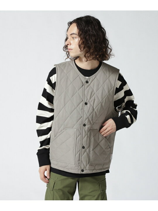楽天市場】【SALE／50%OFF】QUILTING WORK VEST/キルティング ワーク 