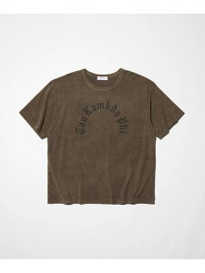 THOUSANDS/�T�E�U���Y/AGED GREEK LOGO TEE GARDEN TOKYO �K�[�f�� �g�b�v�X �J�b�g�\�[�ET�V���c �u���E�� ���b�h�y���������z[Rakuten Fashion]