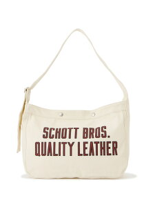 NEWSPAPER BAG SCHOTT BROS/�j���[�X�y�[�p�[�o�b�O �V���b�g�u���X Schott �V���b�g �o�b�O ���̑��̃o�b�O �x�[�W���y���������z[Rakuten Fashion]