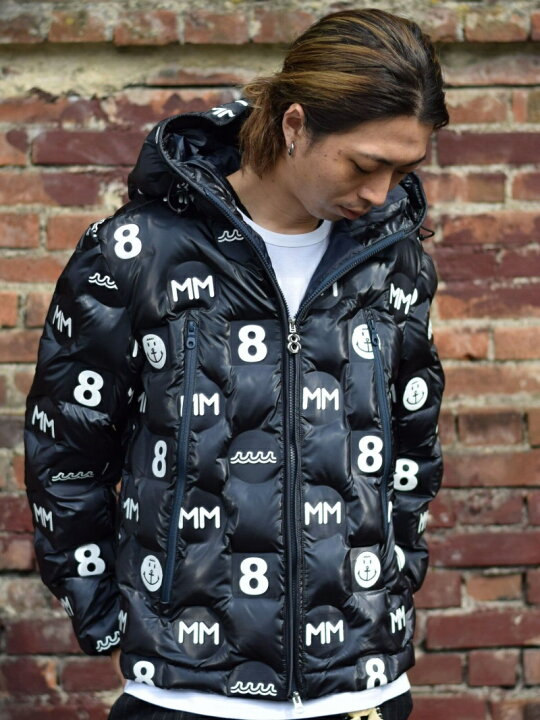 楽天市場】【別注】muta/ムータ/ EMBOSSMENT PADDING HOOD ROYAL FLASH  
