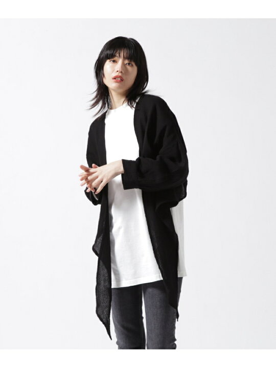 楽天市場】KMRii/ケムリ/別注Tie Front Cotton Cardigan ROYAL FLASH 