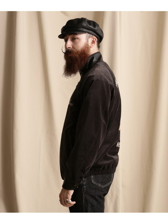 楽天市場】【SALE／30%OFF】LEATHER COMBI SOUVENIR JACKET N.Y. MAP 