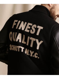 【SALE／30%OFF】*SKOOKUM/*スクーカム/STUDIUM JACKET FINEST QUALITY Schott ショット ジャケット・アウター ブルゾン・ジャンパー ブラック ネイビー オレンジ【RBA_E】【送料無料】[Rakuten Fashion]