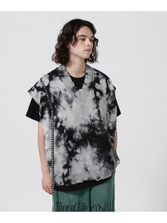 楽天市場】KIDILL/キディル/Knit Vest Collaboration with rurumu 