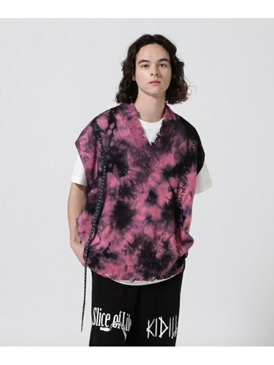 楽天市場】KIDILL/キディル/Knit Vest Collaboration with rurumu 