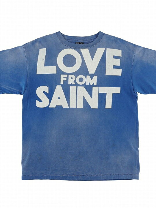 楽天市場】SAINT MICHAEL/セント マイケル/SS TEE/LOVE FRM SNT/BLUE 